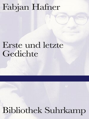 cover image of Erste und letzte Gedichte